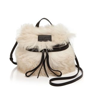 MARC by Marc Jacobs shearling canteen furry bag